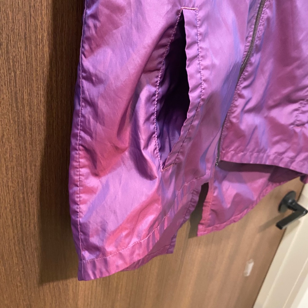 UNDER ARMOUR Storm Woven Windbreaker Size Small Iridescent Purple Full-Zip Run - Picture 5 of 13